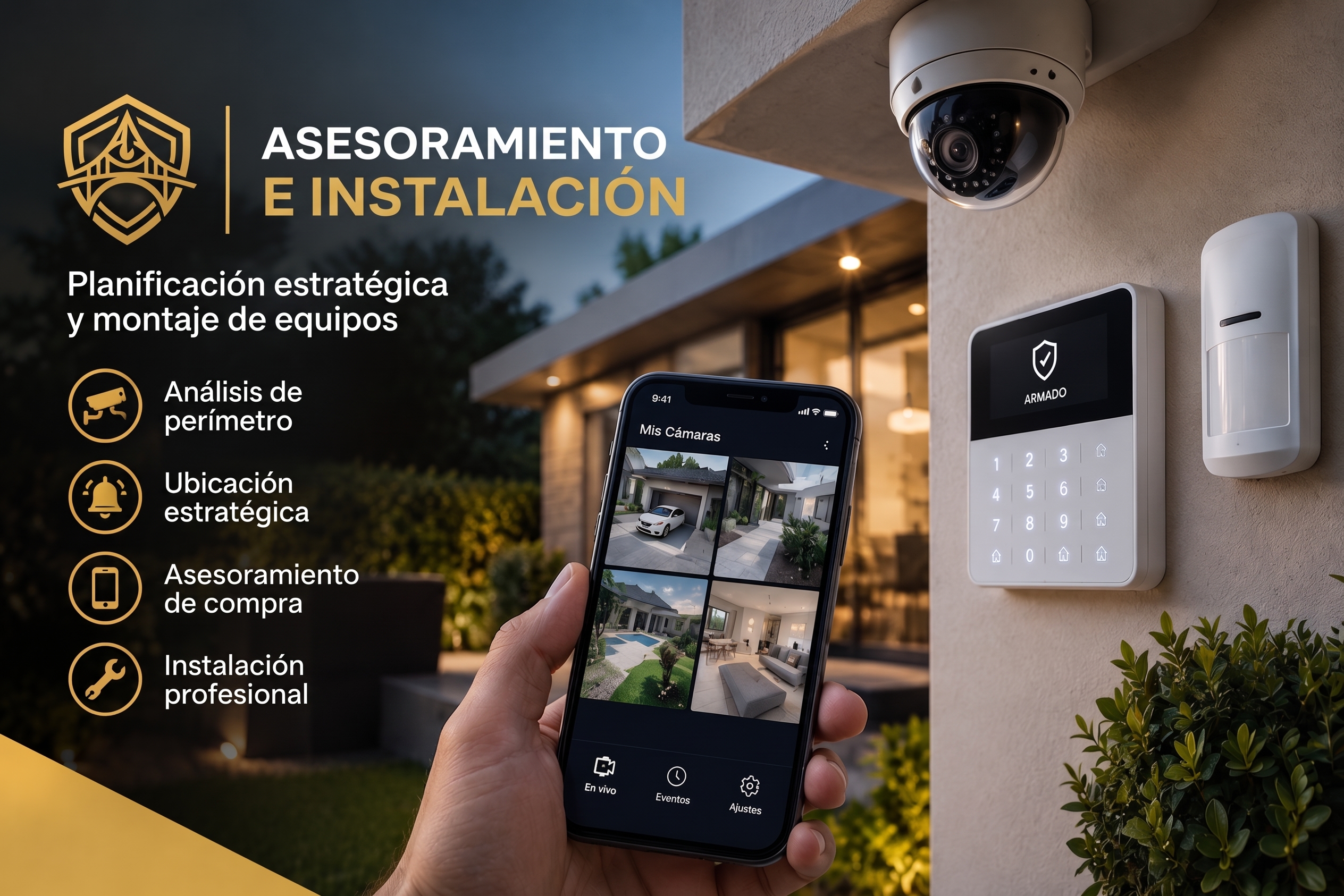 Asesoramiento e instalación de cámaras de seguridad